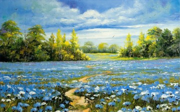  beautiful Art Painting - PLS08 beautiful landscape garden